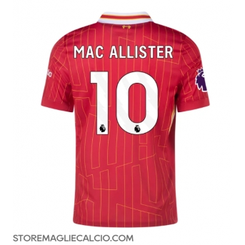 Liverpool Alexis Mac Allister #10 Maglia Gara Casa Repliche 2024-25